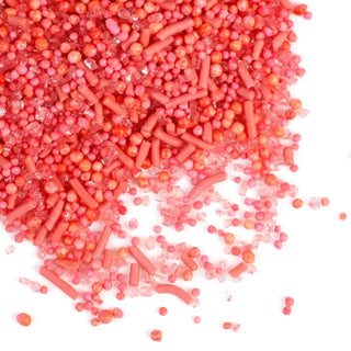 GoBake | Red Natural Sprinkle Medley | Red Party Supplies NZ