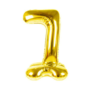 Air Fill Foil Balloon | Number 7 Balloon | Gold Balloon