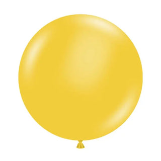 Tuftex | 60cm Giant Goldenrod Balloon | Yellow Party Supplies NZ