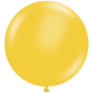 Tuftex | 90cm Giant Goldenrod Balloon | Yellow Party Supplies NZ