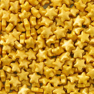 Star Sprinkles | Novelty Sprinkles | Gold Sprinkles | Gold Star Sprinkles