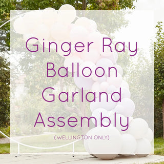 Ginger Ray Balloon Garland Assembly Service - WELLINGTON ONLY