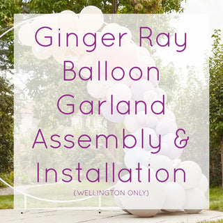 Ginger Ray Balloon Garland Assembly & Installation Service - WELLINGTON ONLY