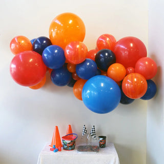 Grand Prix Balloon Garland | Hot Wheels Party Supplies