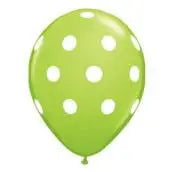 Green Polka Dot Balloon | Kids Birthday Party Supplies