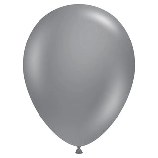 Tuftex | Grey Smoke Balloon | Grey Party Supplies NZ