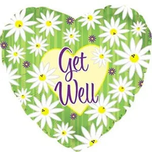 Get Well Daisies Foil Balloon