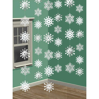 Hanging Snowflake Decorations | Frozen Party Supplies