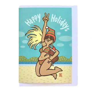 Happy Holidays Christmas Card | Kiwiana Christmas Cards