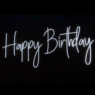 Happy Birthday LED Neon Sign Hire | Event Hire Wellington