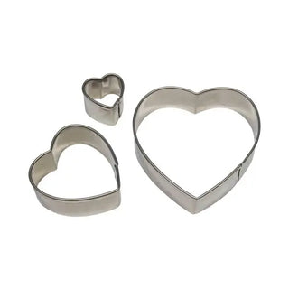 PME | Stainless Steel Heart Cutters