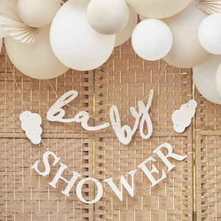 Ginger Ray | Clouds Baby Shower Bunting | Baby Shower Supplies NZ
