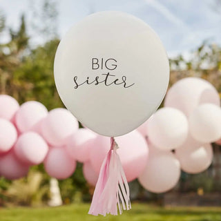 Ginger Ray | Big Sister Balloon | Baby Shower Supplies NZ