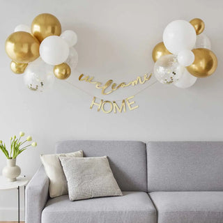 Ginger Ray | Welcome Home Bunting | Welcome Home Decorations NZ