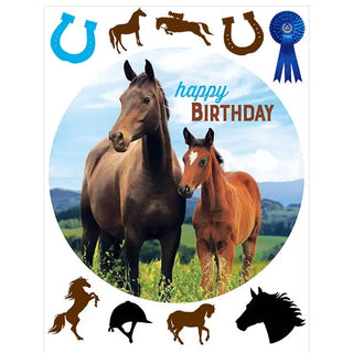 Horse & Pony Edible Cake Image | Horse Party Supplies NZ