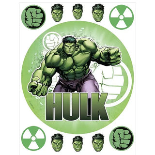 Hulk Edible Cake Image | Avengers Party Supplies NZ