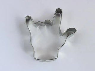 ASL I Love You Mini Hand Cookie Cutter - CLEARANCE