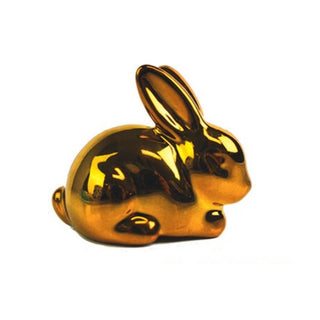 Gold Ceramic Easter Bunny Rabbit Decoration | Easter Decorations NZ