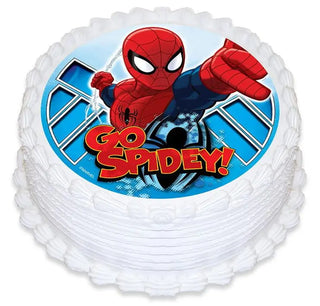 Spiderman Cake Image | Superhero Party Theme and Supplies