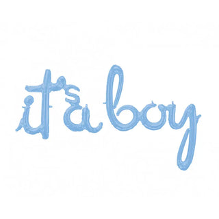 It's a Boy Balloon Banner | Boy Baby Shower Supplies