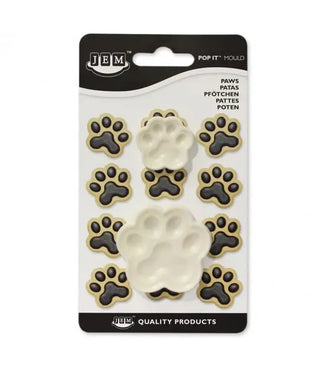 paw moulds | paw chocolate moulds