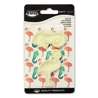 seahorse chocolate mould | flamingo chocolate moulds