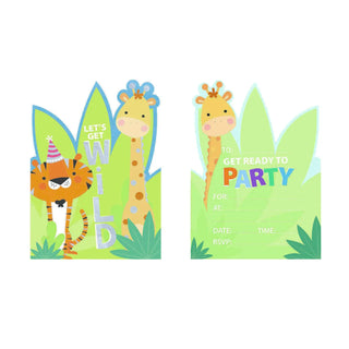 Jungle Animal Invitations | Jungle Animal Party Supplies