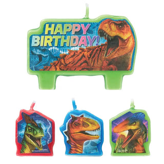 Jurassic World Birthday Candles | Jurassic World Party Supplies