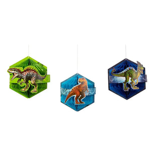 Jurassic World Honeycomb Decorations | Jurassic World Party Supplies