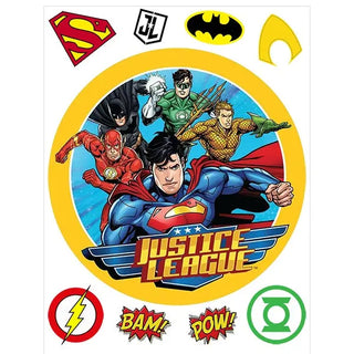 Justice League Edible Cake Image | Justice League Party Supplies NZ