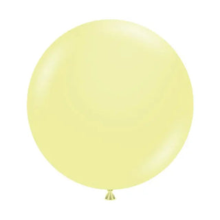 Sempertex | 60cm Giant Lemonade Balloon | Pastel Yellow Party Supplies NZ