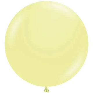 Sempertex | 90cm Giant Lemonade Balloon | Pastel Yellow Party Supplies NZ