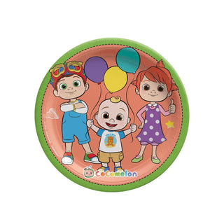 Cocomelon Lunch Plates | CoComelon Party Supplies