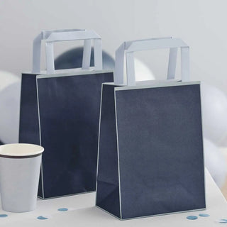 Ginger Ray | Navy Blue Paper Party Bags | Navy Blue Party Supplies NZ