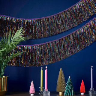 Ginger Ray | Christmas Tinsel Garland Decoration | Christmas Decorations NZ