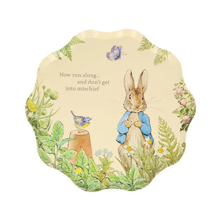 Meri Meri | Peter Rabbit In The Garden Plates | Peter Rabbit Party Supplies NZ