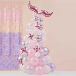 Ginger Ray | Mermaid Tail Balloon Garland | Mermaid Party Supplies NZ