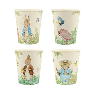 Meri Meri | Peter Rabbit In The Garden Cups | Peter Rabbit Party Supplies NZ