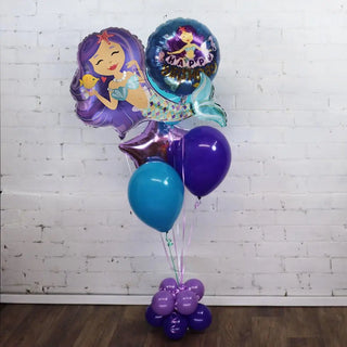 Mermaid Balloon Bouquet | Mermaid Party Supplies