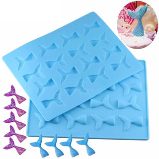 Mini Mermaid Tail Silicone Mould | Mermaid Party Supplies