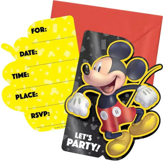 Mickey Mouse Invitations | Mickey Mouse Party Supplies
