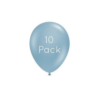 Tuftex | Blue Slate Mini Balloons | Blue Party Supplies NZ