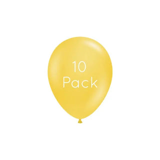 Tuftex | Goldenrod Mini Balloons | Yellow Party Supplies NZ