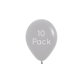 Sempertex | Grey Mini Balloons | Grey Party Supplies NZ