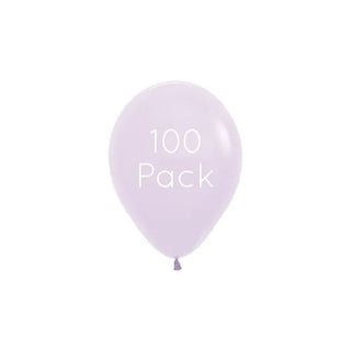 Pastel Matte Lilac Mini Balloons - 100 Pkt