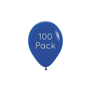 Royal Blue Mini Balloons - 100 Pkt
