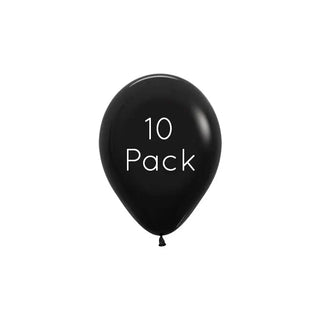 Sempertex | Black Mini Balloons | Black Party Supplies NZ