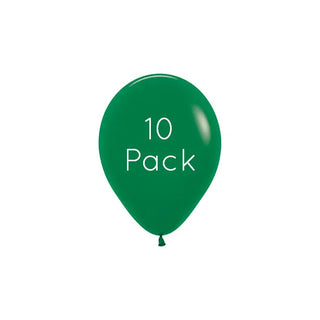 Sempertex | Forest Green Mini Balloons | Green Party Supplies NZ