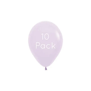 Pastel Matte Lilac Mini Balloons | Lilac Party Supplies NZ