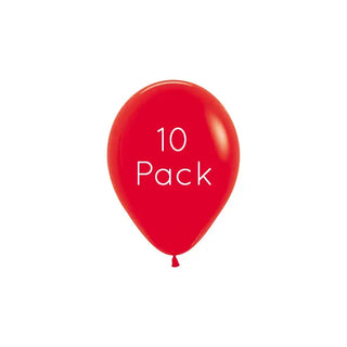 Sempertex | Red Mini Balloons | Red Party Supplies NZ